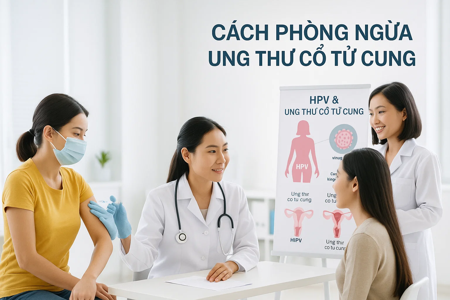 Cách Phòng Ngừa Ung Thư Cổ Tử Cung 2025 8 Phương Pháp Hiệu Quả - Bảng Giá Vắc Xin