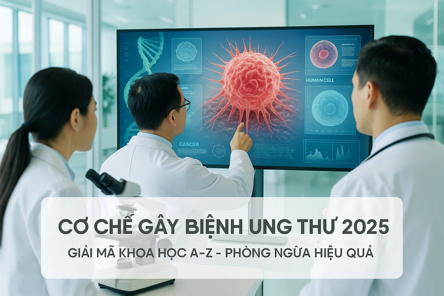 Cơ Chế Gây Bệnh Ung Thư 2025 Giải Mã Khoa Học A-Z - Phòng Ngừa Hiệu Quả