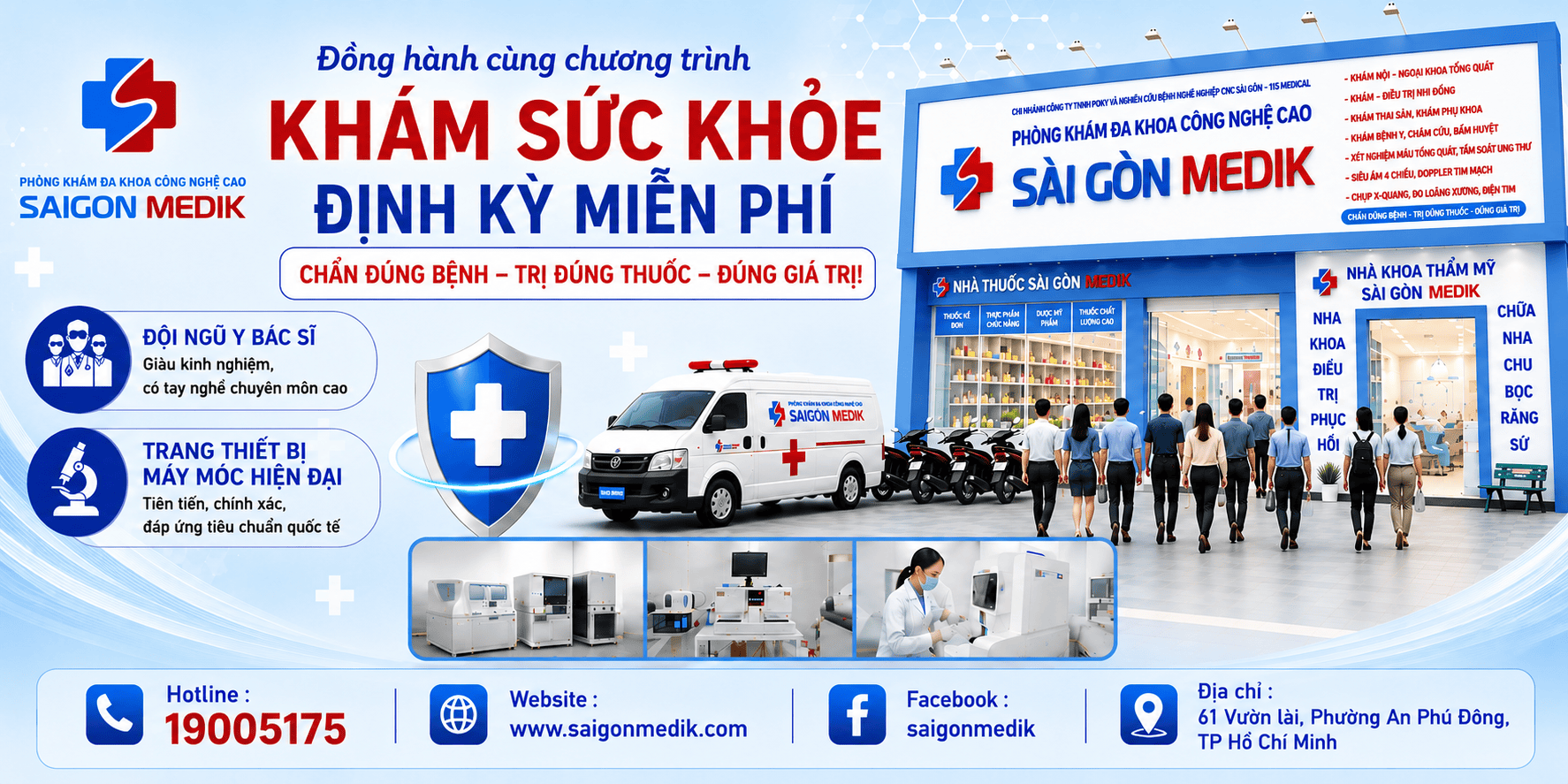 KHÁM SỨC KHỎE ĐỊNH KÝ MIỄN PHÍ TOÀN DÂN